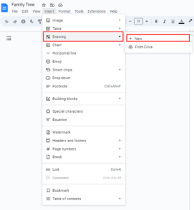 Family Tree Creation: A Complete Guide Using Google Docs